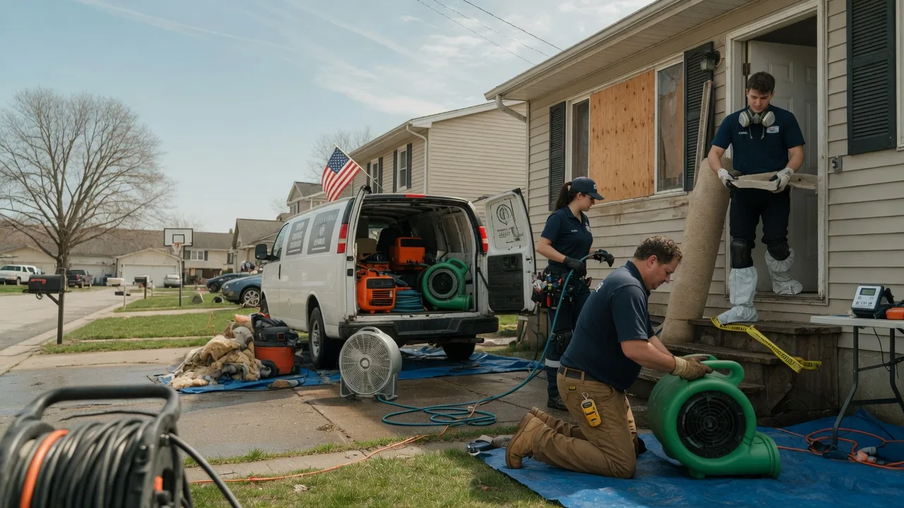 Water Damage Restoration in Alligator, MS near me